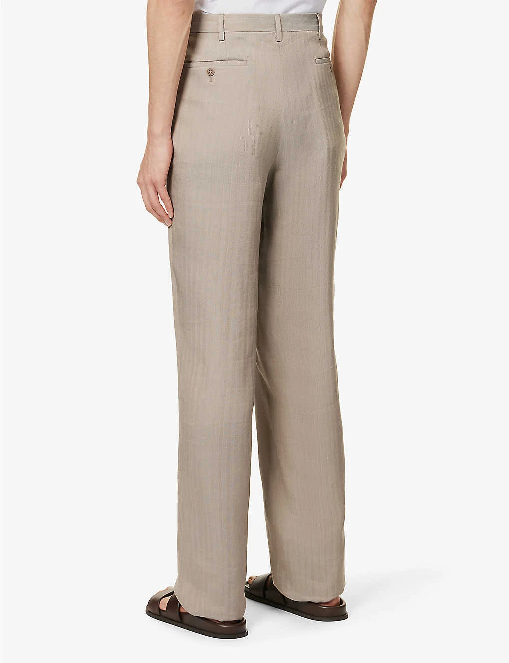 Giorgio Armani Double-breasted Regular-fit Woven Suit 9 Giorgio Armani Double-breasted Regular-fit Woven Suit - Image 7