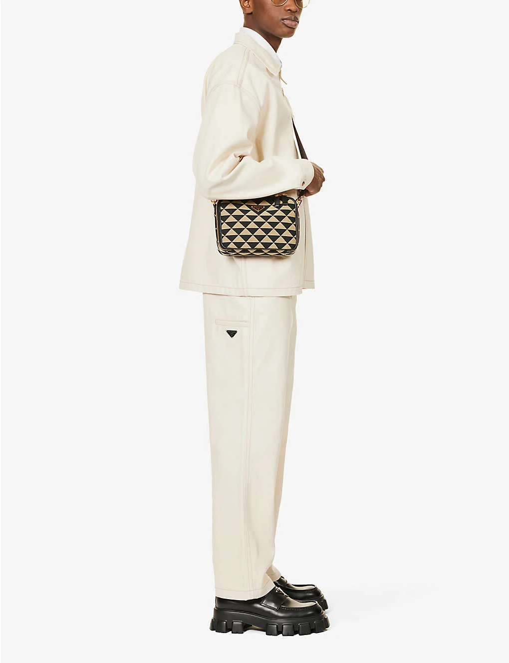 Prada Branded-plaque Straight-leg Mid-rise Jeans 4 Prada Branded-plaque Straight-leg Mid-rise Jeans - Image 2