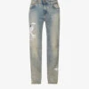 Represent Storms In Heaven Regular-fit Stretch-denim Jeans -Gentlemen Style Shop R04103857 BLUECREAM M