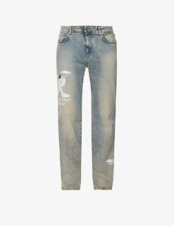 Represent Storms In Heaven Regular-fit Stretch-denim Jeans
