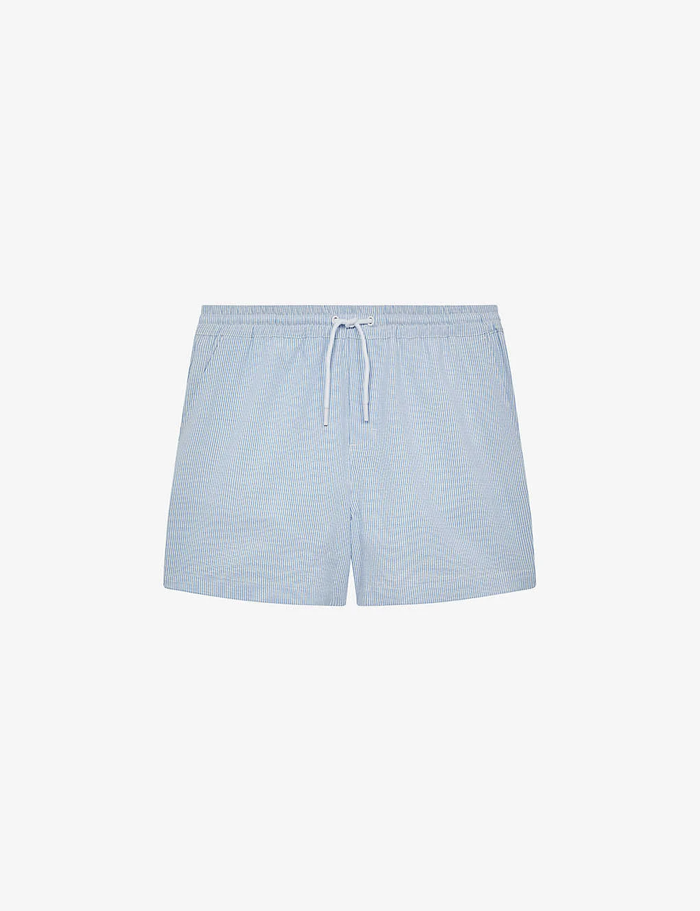 Reiss Coast Stripe-pattern Elasticated-waist Stretch-woven Swim Shorts 3 Reiss Coast Stripe-pattern Elasticated-waist Stretch-woven Swim Shorts