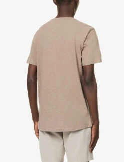 Paige Kenneth Patch-pocket Cotton-jersey T-shirt -Gentlemen Style Shop R04111355 MURKYMIST ALT03