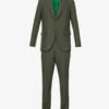 PAUL SMITH Single-breasted Regular-fit Linen Suit 1 PAUL SMITH Single-breasted Regular-fit Linen Suit -Gentlemen Style Shop R04114878 GREEN M