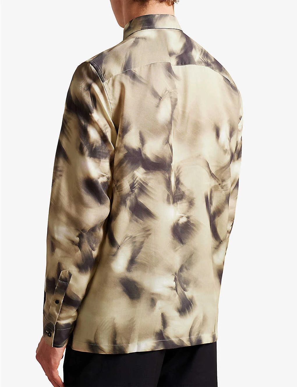 Ted Baker Bentham Abstract-print Long-sleeved Woven Shirt 6 Ted Baker Bentham Abstract-print Long-sleeved Woven Shirt - Image 4