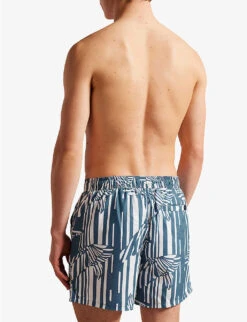 Ted Baker Peaty Butterfly-print Recycled-polyester Swim Shorts 9 Ted Baker Peaty Butterfly-print Recycled-polyester Swim Shorts -Gentlemen Style Shop R04117774 MIDBLUE ALT03