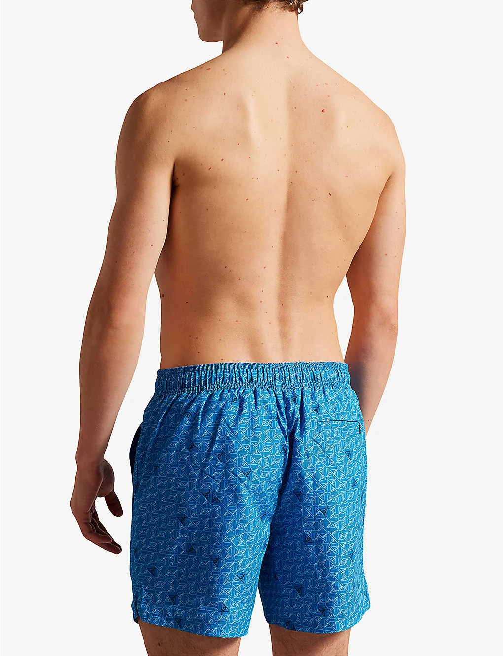 Ted Baker Renshaw Graphic-print Recycled-polyester Swim Shorts 6 Ted Baker Renshaw Graphic-print Recycled-polyester Swim Shorts - Image 4