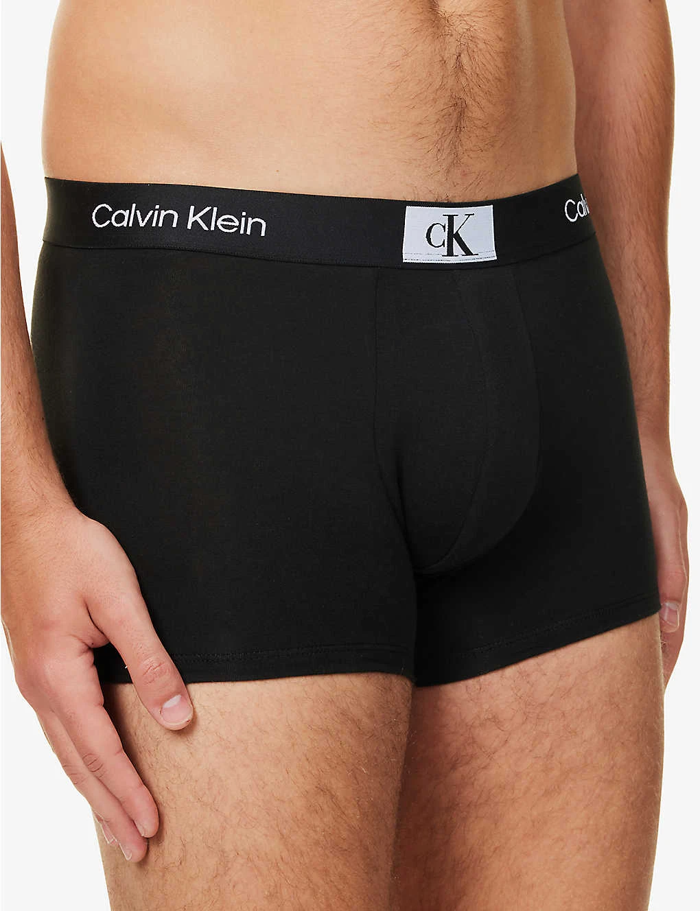 Calvin Klein Logo-waistband Mid-rise Pack Of Three Stretch-cotton Trunks 6 Calvin Klein Logo-waistband Mid-rise Pack Of Three Stretch-cotton Trunks - Image 4