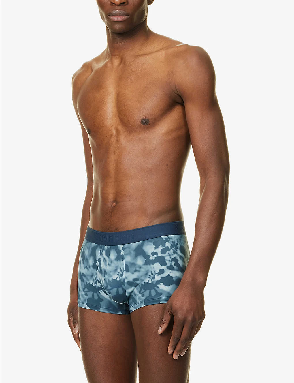 Calvin Klein Abstract-print Stretch-jersey Trunks 4 Calvin Klein Abstract-print Stretch-jersey Trunks - Image 2