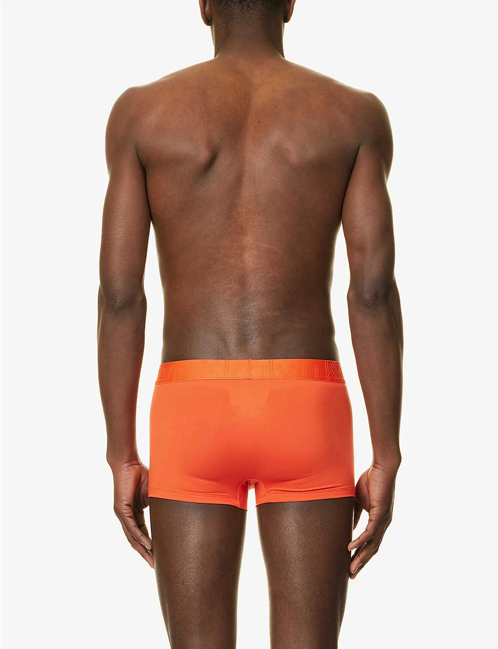 Calvin Klein Logo-waistband Low-rise Stretch-recycled Polyester Trunks 5 Calvin Klein Logo-waistband Low-rise Stretch-recycled Polyester Trunks - Image 3