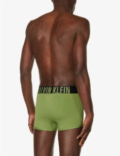 Calvin Klein Logo-print Pack Of Two Stretch-cotton Trunks 8 Calvin Klein Logo-print Pack Of Two Stretch-cotton Trunks -Gentlemen Style Shop R04117856 MULTI ALT02