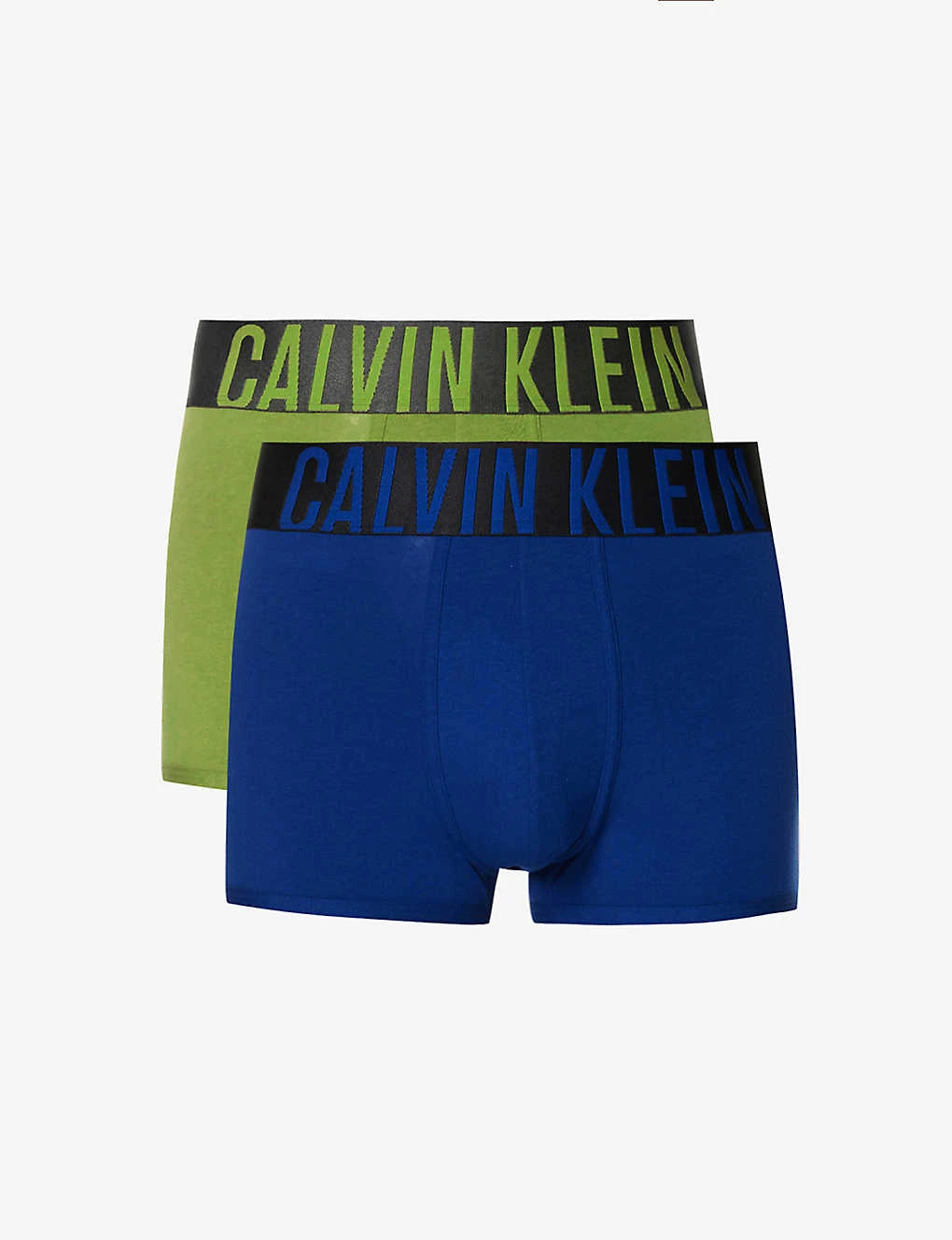 Calvin Klein Logo-print Pack Of Two Stretch-cotton Trunks 3 Calvin Klein Logo-print Pack Of Two Stretch-cotton Trunks