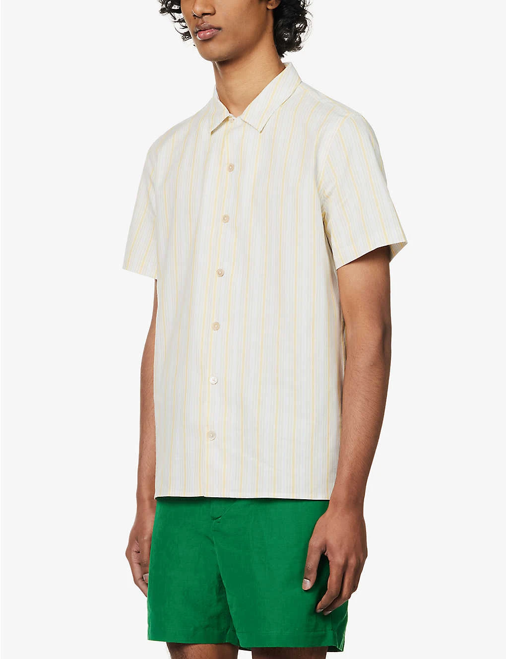 Vacay Striped Relaxed-fit Cotton Shirt 5 Vacay Striped Relaxed-fit Cotton Shirt - Image 3