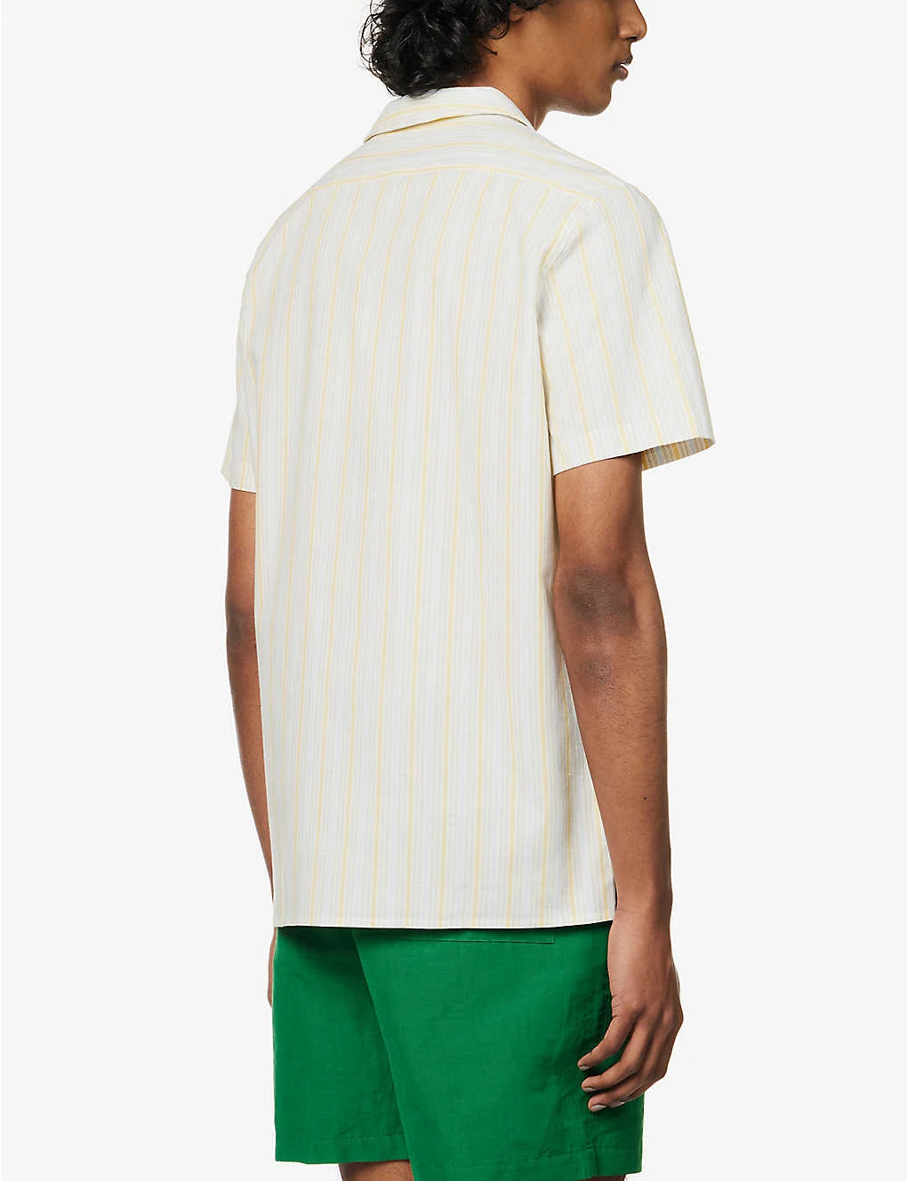 Vacay Striped Relaxed-fit Cotton Shirt 6 Vacay Striped Relaxed-fit Cotton Shirt - Image 4