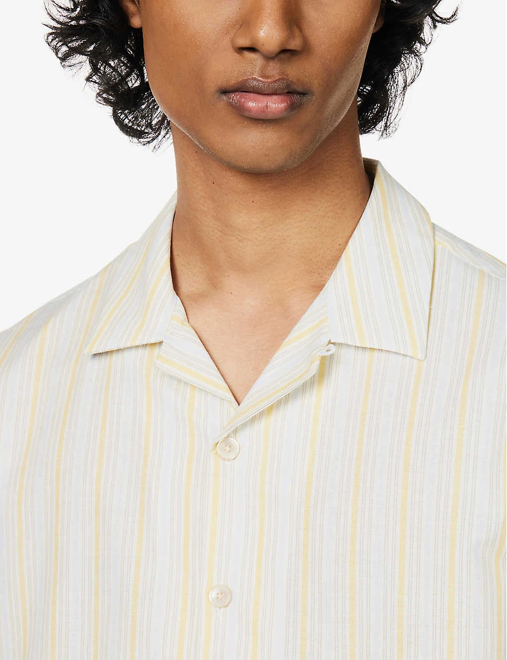 Vacay Striped Relaxed-fit Cotton Shirt 7 Vacay Striped Relaxed-fit Cotton Shirt - Image 5