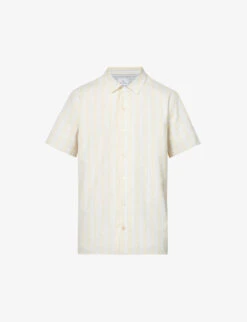 Vacay Striped Relaxed-fit Cotton Shirt