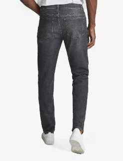Reiss Harry Slim-fit Low-rise Denim Jeans -Gentlemen Style Shop R04122258 WASHEDGREY ALT03