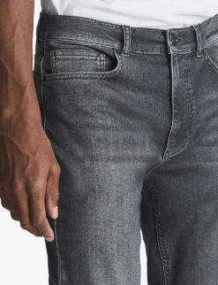 Reiss Harry Slim-fit Low-rise Denim Jeans -Gentlemen Style Shop R04122258 WASHEDGREY ALT04