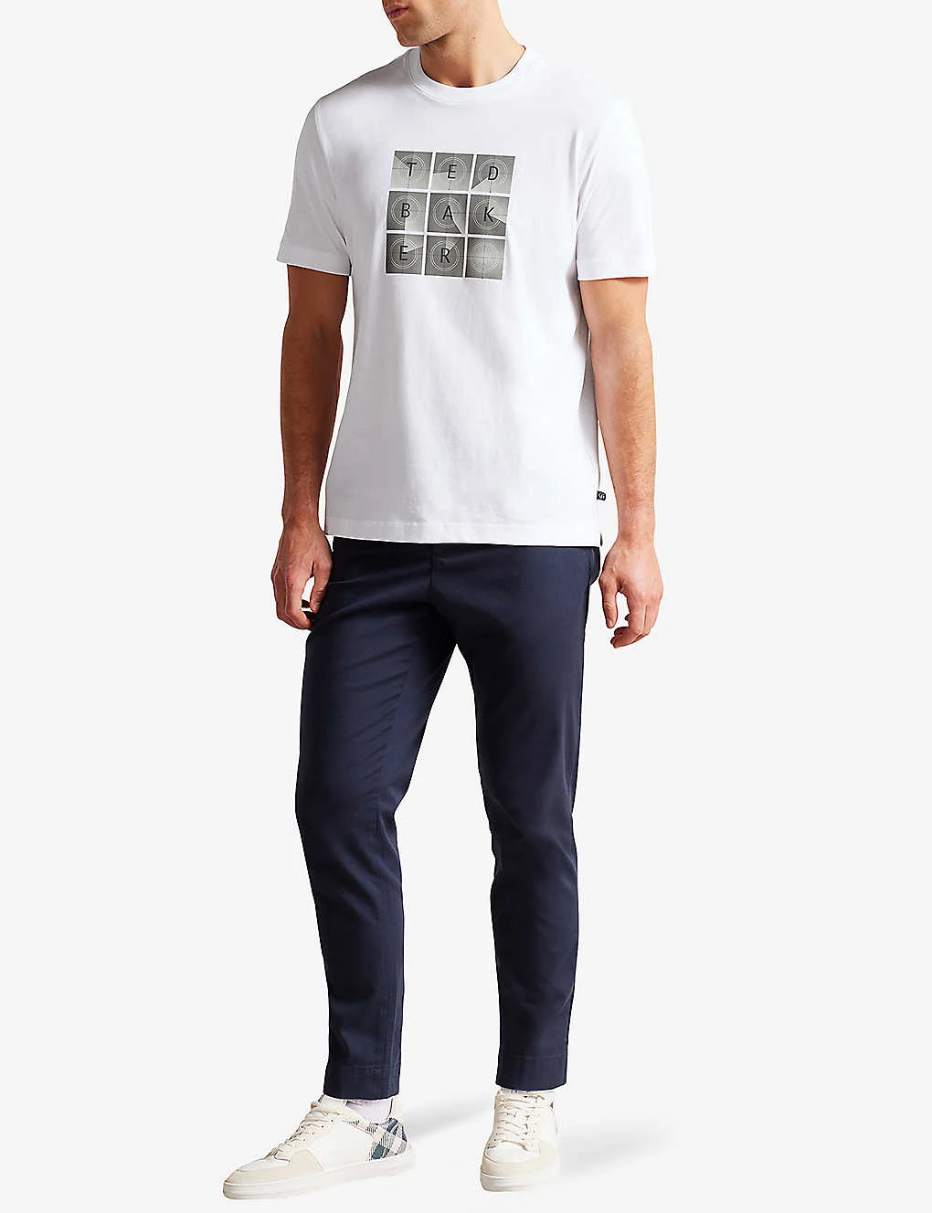 Ted Baker Farow Graphic Logo-print Organic-cotton T-shirt 4 Ted Baker Farow Graphic Logo-print Organic-cotton T-shirt - Image 2