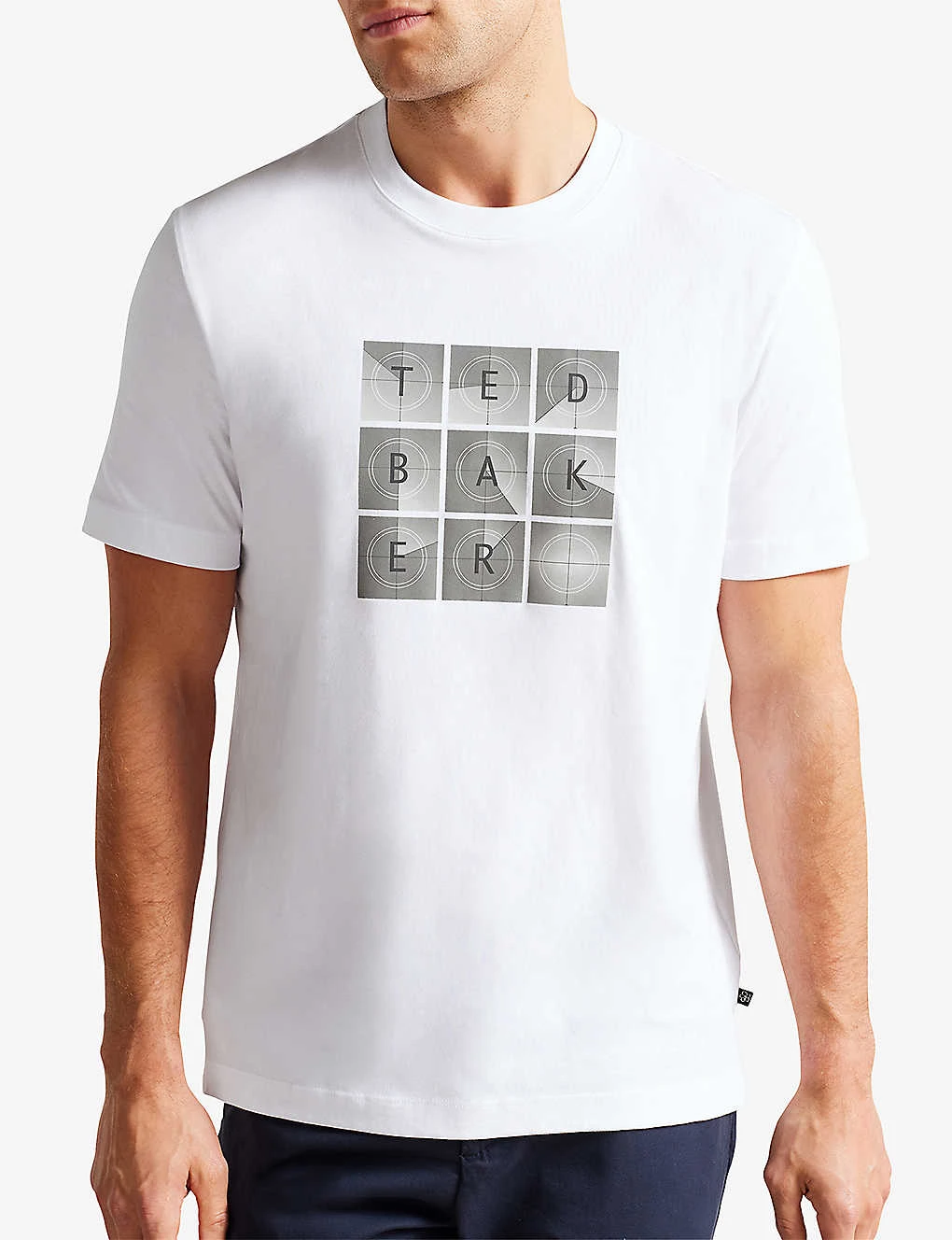 Ted Baker Farow Graphic Logo-print Organic-cotton T-shirt 5 Ted Baker Farow Graphic Logo-print Organic-cotton T-shirt - Image 3