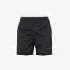 Stone Island Logo-patch Elasticated-waist Swim Shorts 2 Stone Island Logo-patch Elasticated-waist Swim Shorts -Gentlemen Style Shop R04124582 NERO M