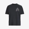AllSaints Beast Graphic-print Cotton-jersey T-shirt -Gentlemen Style Shop R04131341 WASHEDBLACK M