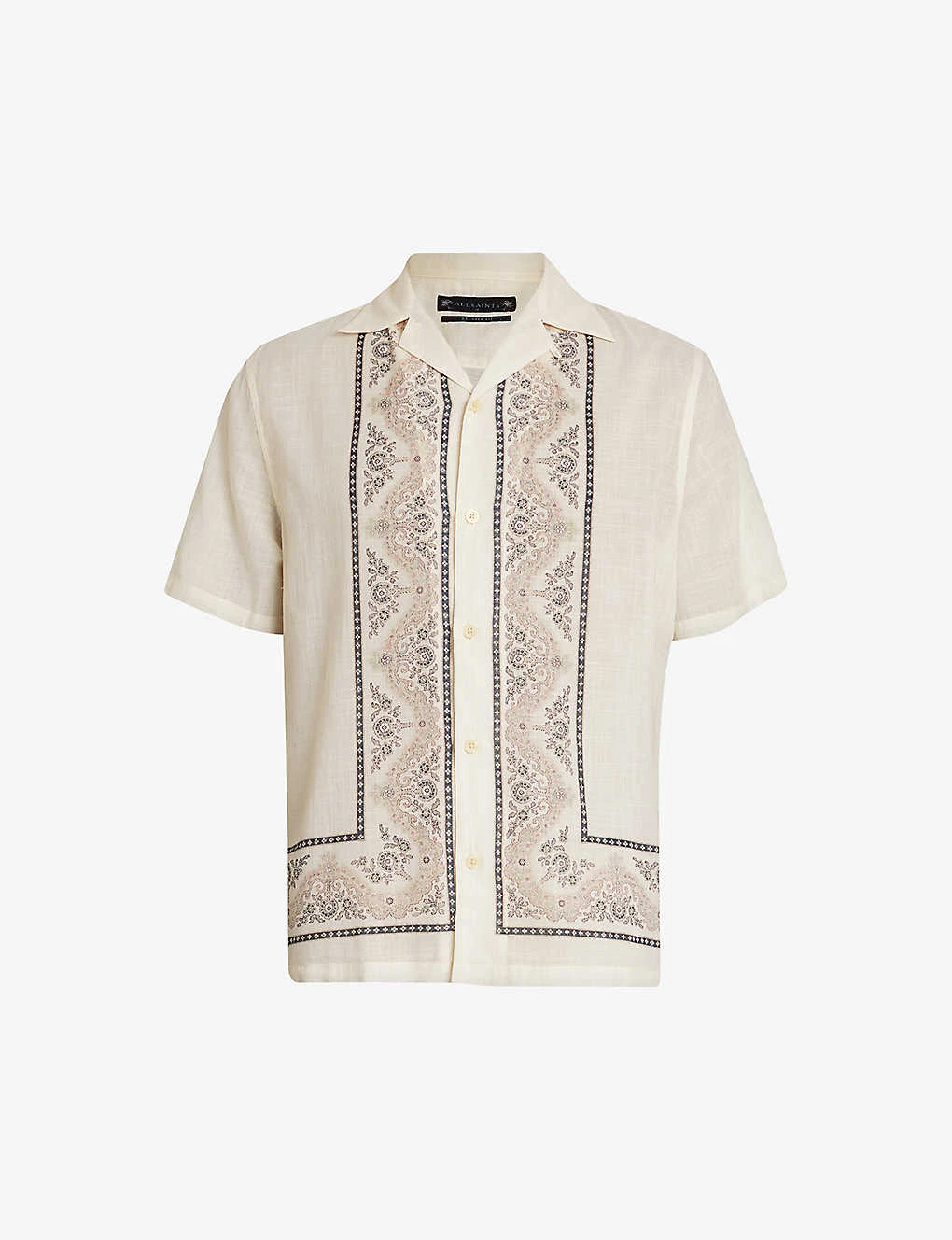 AllSaints Frontiere Bandana-print Relaxed-fit Cotton Shirt 3 AllSaints Frontiere Bandana-print Relaxed-fit Cotton Shirt