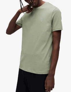 AllSaints Brace Pack Of Three Ramskull-embroidered Organic Cotton-jersey T-shirt 11 AllSaints Brace Pack Of Three Ramskull-embroidered Organic Cotton-jersey T-shirt -Gentlemen Style Shop R04132695 WHTEBLKSAPG ALT02