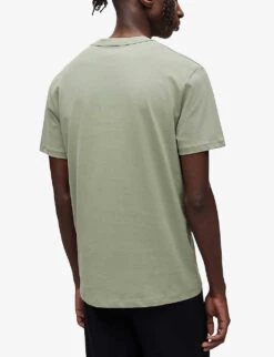 AllSaints Brace Pack Of Three Ramskull-embroidered Organic Cotton-jersey T-shirt 12 AllSaints Brace Pack Of Three Ramskull-embroidered Organic Cotton-jersey T-shirt -Gentlemen Style Shop R04132695 WHTEBLKSAPG ALT03