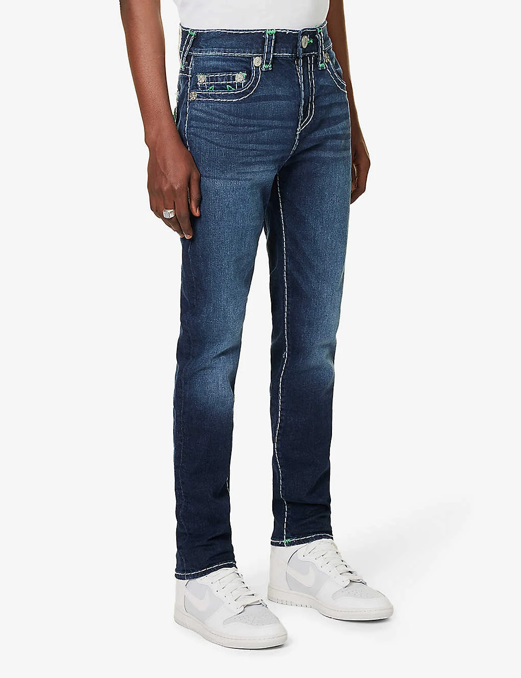 True Religion Rocco Tapered-leg Regular-fit Stretch-denim Jeans 5 True Religion Rocco Tapered-leg Regular-fit Stretch-denim Jeans - Image 3
