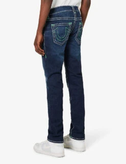 True Religion Rocco Tapered-leg Regular-fit Stretch-denim Jeans 12 True Religion Rocco Tapered-leg Regular-fit Stretch-denim Jeans -Gentlemen Style Shop R04134915 RHODEDARKWASH ALT03