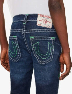 True Religion Rocco Tapered-leg Regular-fit Stretch-denim Jeans 14 True Religion Rocco Tapered-leg Regular-fit Stretch-denim Jeans -Gentlemen Style Shop R04134915 RHODEDARKWASH ALT05