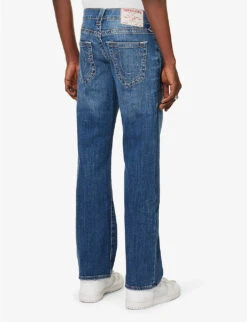 True Religion Billy Embroidered Straight-leg Relaxed-fit Stretch-denim Jeans 12 True Religion Billy Embroidered Straight-leg Relaxed-fit Stretch-denim Jeans -Gentlemen Style Shop R04134917 MOUNTAINLAURELMEDIUM ALT03