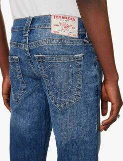 True Religion Billy Embroidered Straight-leg Relaxed-fit Stretch-denim Jeans 13 True Religion Billy Embroidered Straight-leg Relaxed-fit Stretch-denim Jeans -Gentlemen Style Shop R04134917 MOUNTAINLAURELMEDIUM ALT04