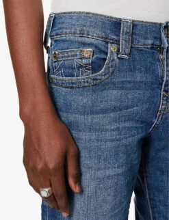 True Religion Billy Embroidered Straight-leg Relaxed-fit Stretch-denim Jeans 14 True Religion Billy Embroidered Straight-leg Relaxed-fit Stretch-denim Jeans -Gentlemen Style Shop R04134917 MOUNTAINLAURELMEDIUM ALT05