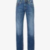 True Religion Billy Embroidered Straight-leg Relaxed-fit Stretch-denim Jeans -Gentlemen Style Shop R04134917 MOUNTAINLAURELMEDIUM M