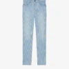 THE KOOPLES Stripe-print Slim-fit Jeans 2 THE KOOPLES Stripe-print Slim-fit Jeans -Gentlemen Style Shop R04136185 BLUE6 M