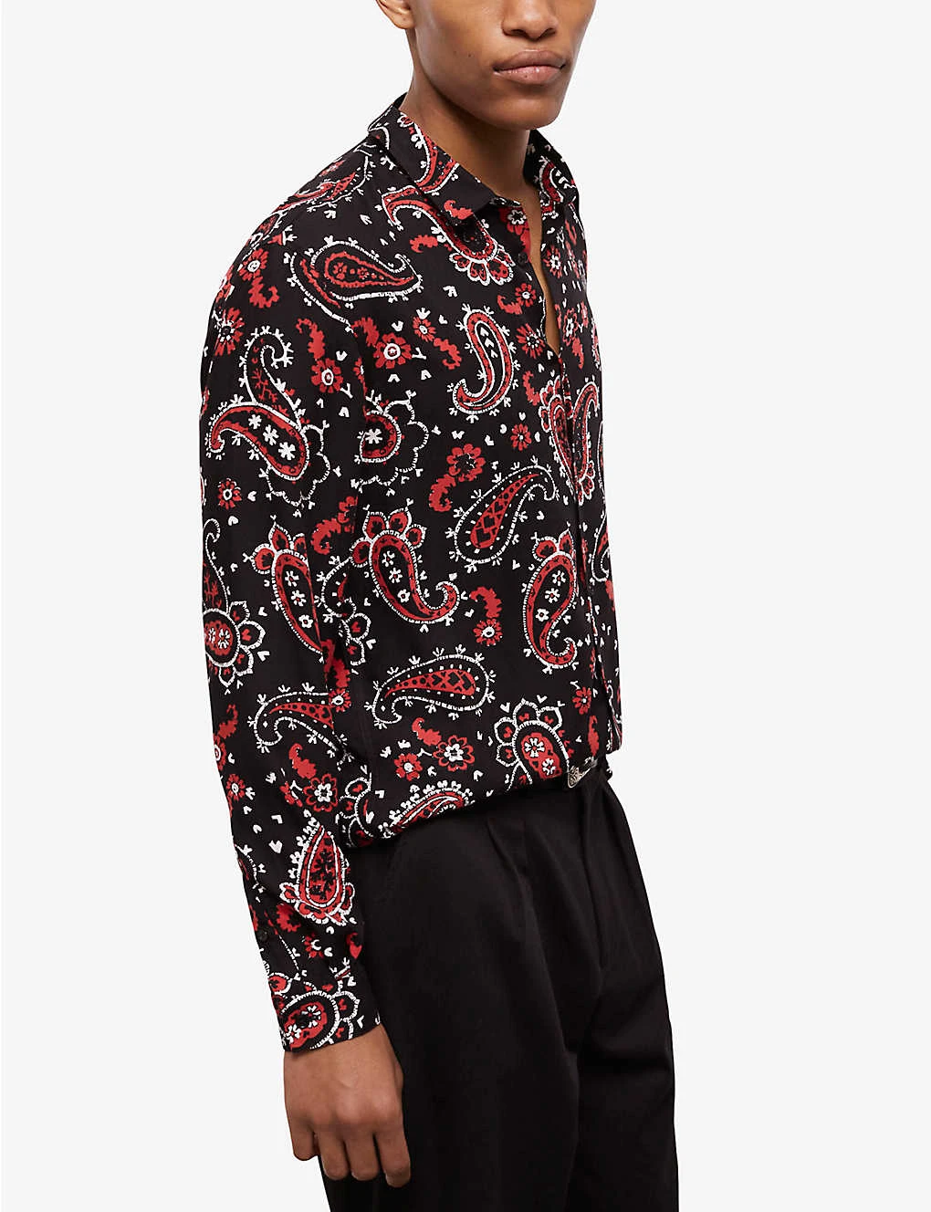 THE KOOPLES Paisley-print Relaxed-fit Woven Shirt 7 THE KOOPLES Paisley-print Relaxed-fit Woven Shirt - Image 5