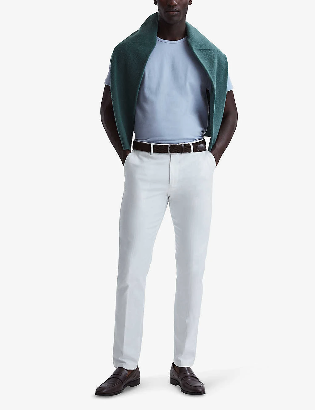 Reiss Melrose Short-sleeve Regular-fit Cotton T-shirt 4 Reiss Melrose Short-sleeve Regular-fit Cotton T-shirt - Image 2