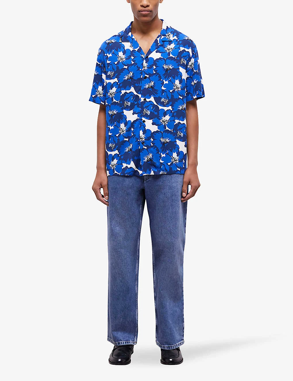 THE KOOPLES Floral-print Relaxed-fit Woven Shirt 4 THE KOOPLES Floral-print Relaxed-fit Woven Shirt - Image 2