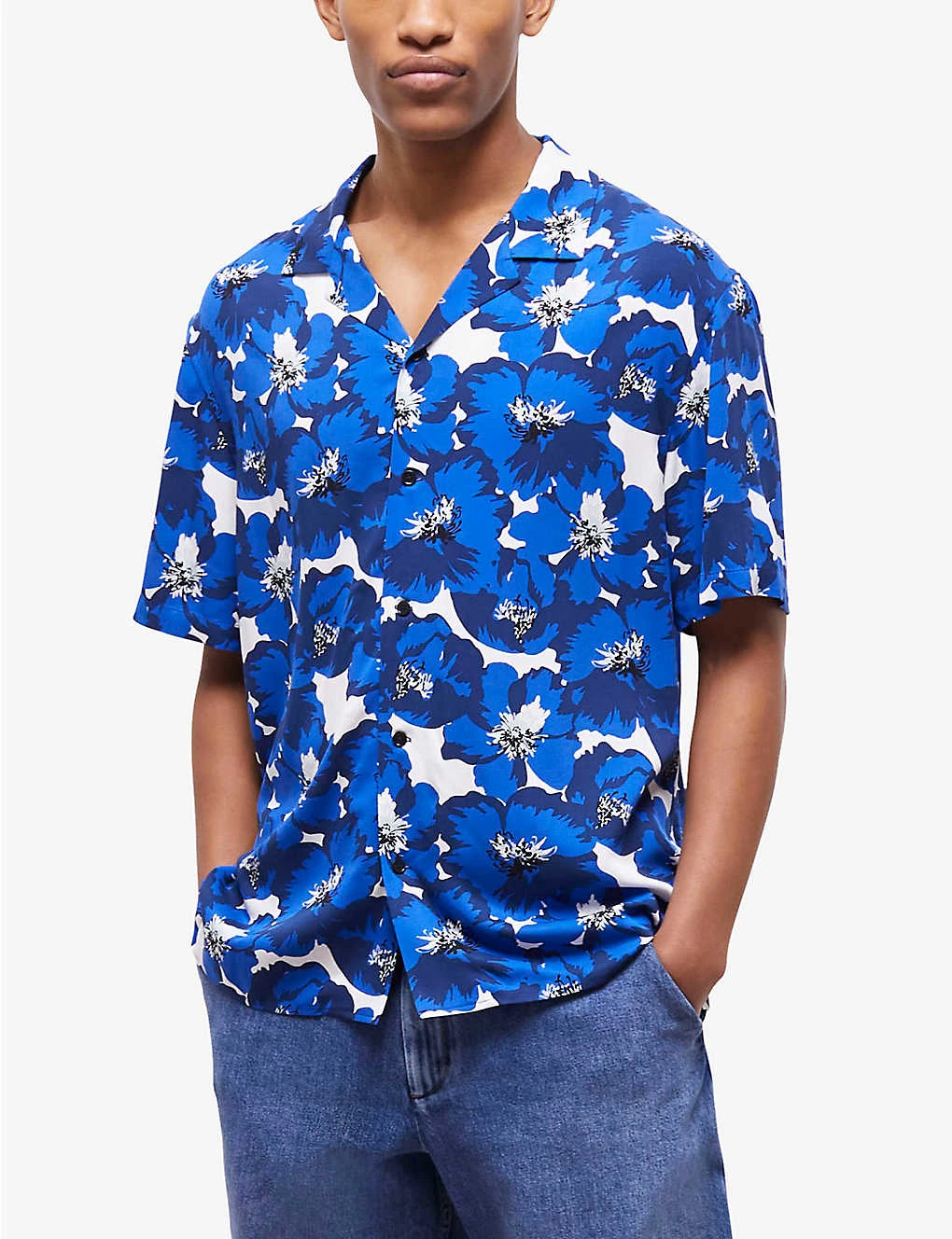 THE KOOPLES Floral-print Relaxed-fit Woven Shirt 5 THE KOOPLES Floral-print Relaxed-fit Woven Shirt - Image 3