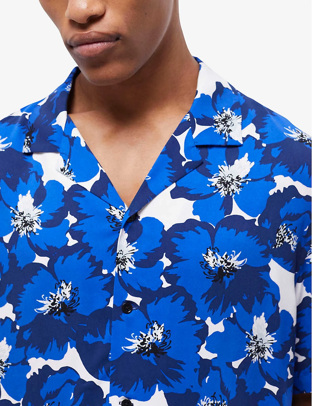 THE KOOPLES Floral-print Relaxed-fit Woven Shirt 8 THE KOOPLES Floral-print Relaxed-fit Woven Shirt - Image 6