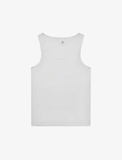 Reiss Vinnie Crewneck Stretch-cotton Vest