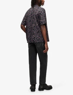 AllSaints Curtis Regular-fit Straight-leg Jeans 10 AllSaints Curtis Regular-fit Straight-leg Jeans -Gentlemen Style Shop R04141897 WASHEDBLACK ALT03
