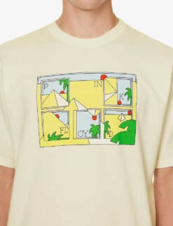 Undercover Darkside Graphic-print Cotton-jersey T-shirt 12 Undercover Darkside Graphic-print Cotton-jersey T-shirt -Gentlemen Style Shop R04143675 IVORY ALT04