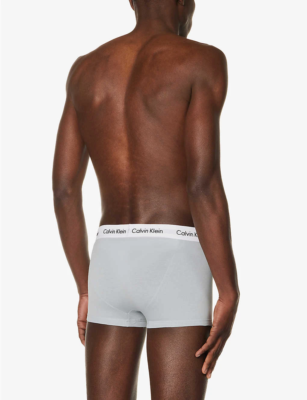 Calvin Klein Logo-waistband Pack Of Three Stretch-cotton Trunks 5 Calvin Klein Logo-waistband Pack Of Three Stretch-cotton Trunks - Image 3