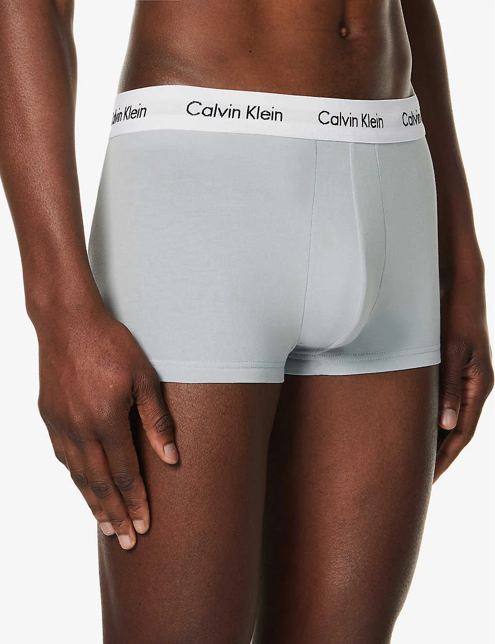Calvin Klein Logo-waistband Pack Of Three Stretch-cotton Trunks 6 Calvin Klein Logo-waistband Pack Of Three Stretch-cotton Trunks - Image 4