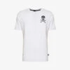 NQG Skull-print Organic Cotton-jersey T-shirt 1 NQG Skull-print Organic Cotton-jersey T-shirt -Gentlemen Style Shop R04145634 WHITE M