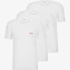 Hugo Pack Of Three Logo-print Regular-fit Cotton-jersey T-shirts 2 Hugo Pack Of Three Logo-print Regular-fit Cotton-jersey T-shirts -Gentlemen Style Shop R04145963 WHITE M