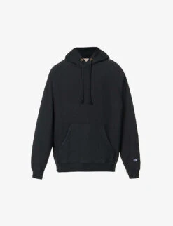 Champion Brand-appliqué Relaxed-fit Cotton-blend Hoody