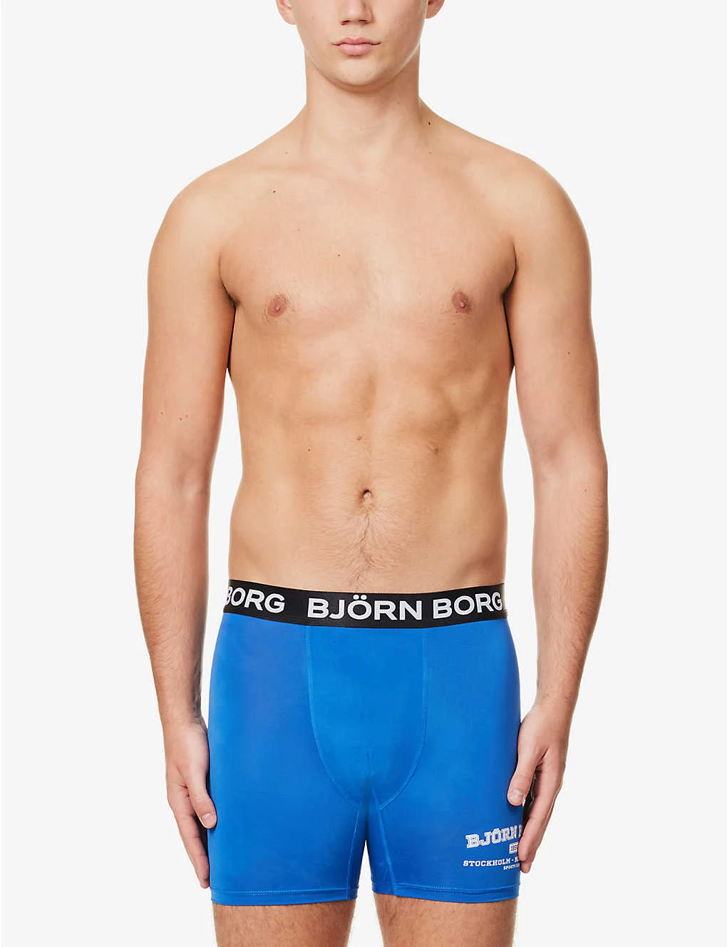 Bjorn Borg Pack Of Three Logo-print Recycled-polyester-blend Boxers 4 Bjorn Borg Pack Of Three Logo-print Recycled-polyester-blend Boxers - Image 2